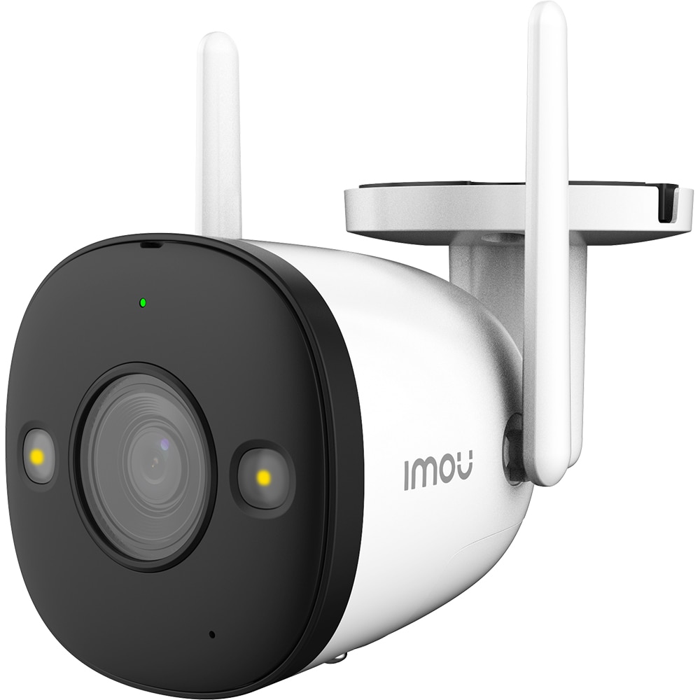 Camera IP Wireless exterior IMOU Bullet 2E, SFHD 1296p, IR, Night Vision, Alb