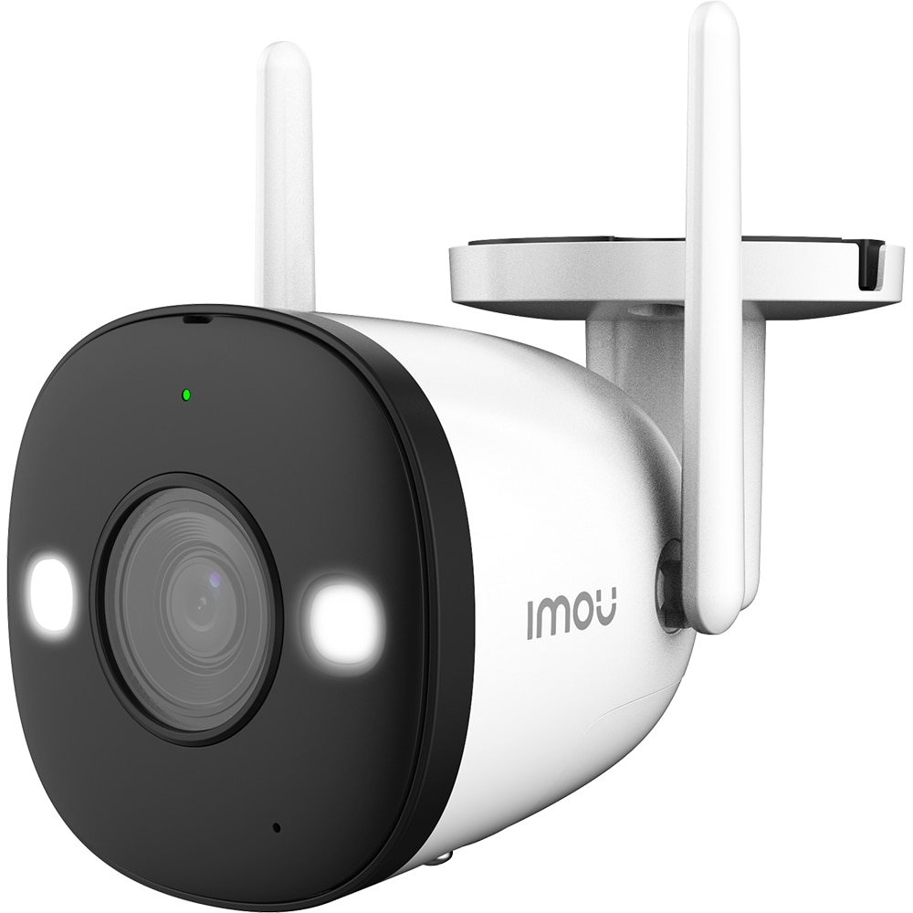 Camera IP Wireless exterior IMOU Bullet 2E, SFHD 1296p, IR, Night Vision, Alb