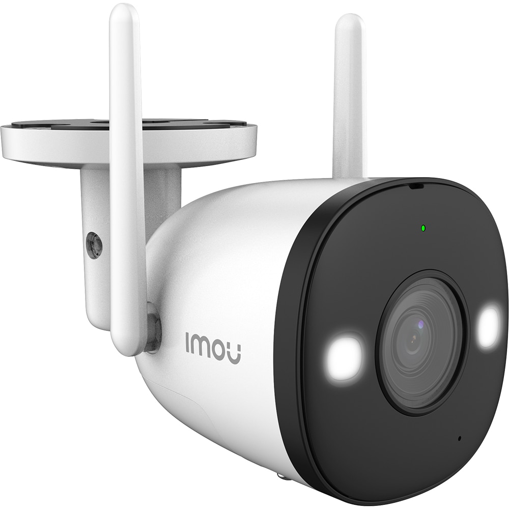 Camera IP Wireless IMOU Bullet 2E, 1620p, 5Mp, IR, Night Vision, Alb