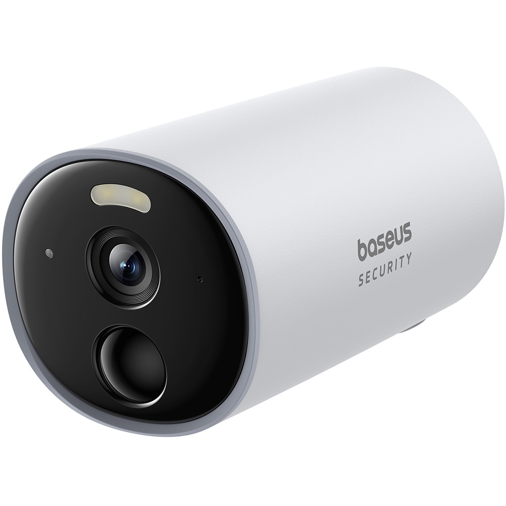 Camera IP Wireless BASEUS B1, 2K, 1296 p, IR, Night Vision, alb