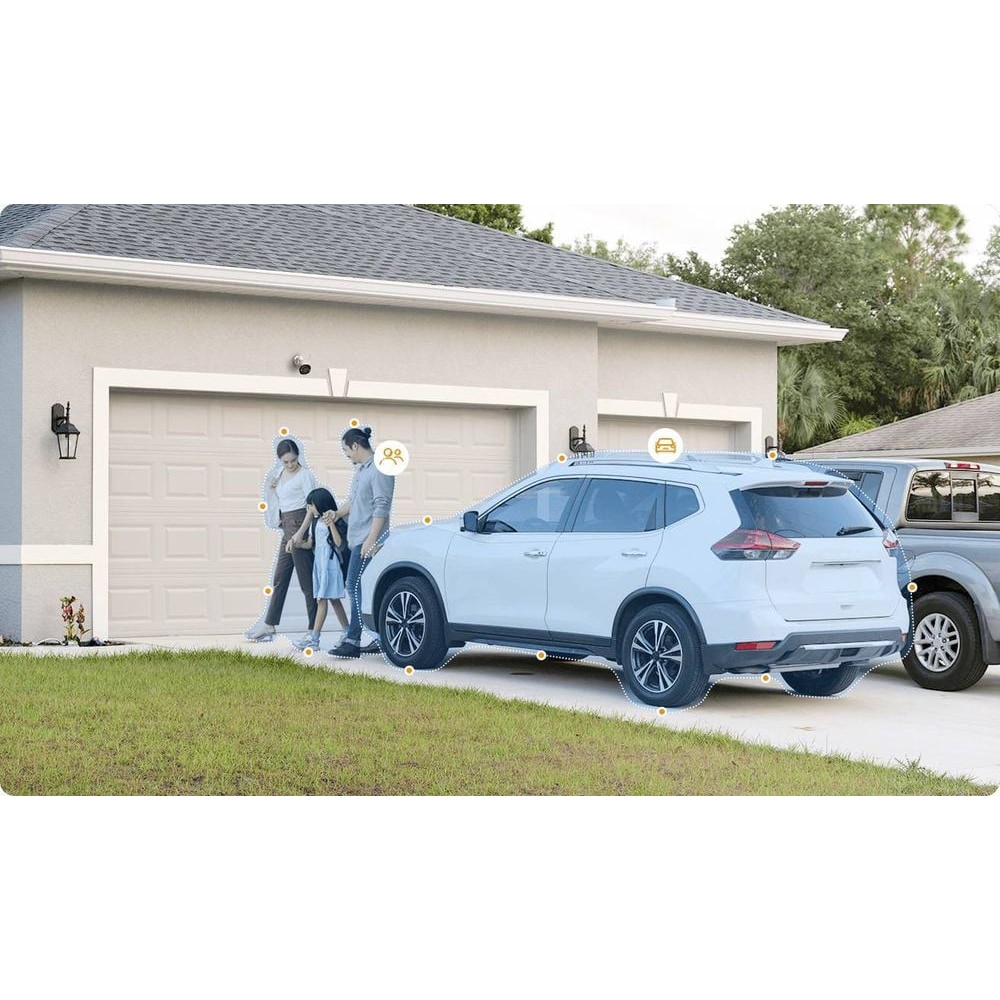 Camera IP Wireless IMOU Bullet, 3K 1620p, IR, Night Vision, Alb