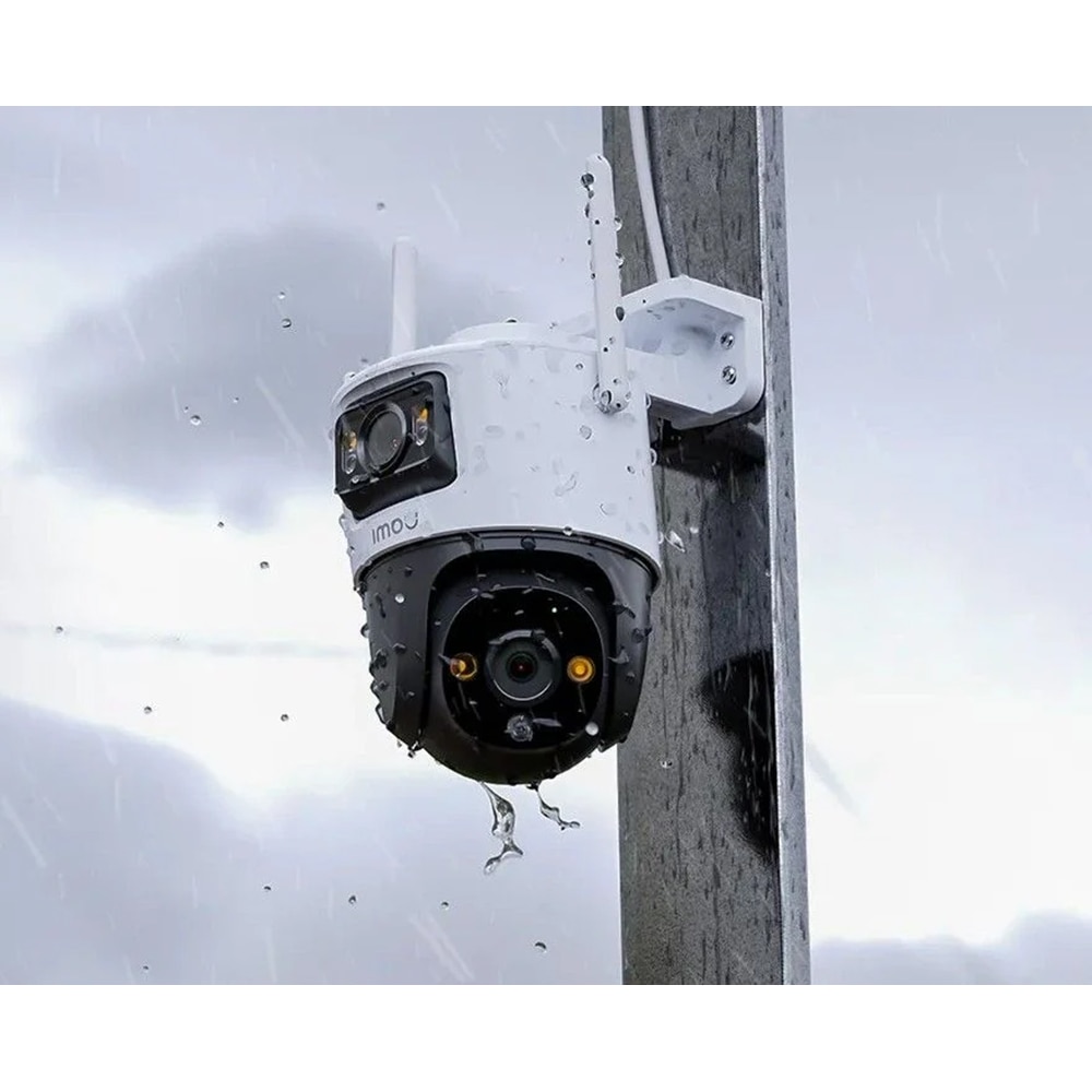 Camera IP Wireless PTZ IMOU Cruiser Dual, 3MP, 1296p, IR, Night Vision, Alb