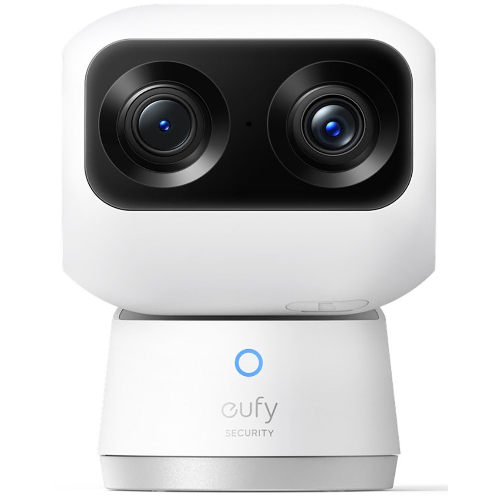 Camera IP Wireless interior eufyCam SoloCam S350, 4K, IR, Night Vision, alb