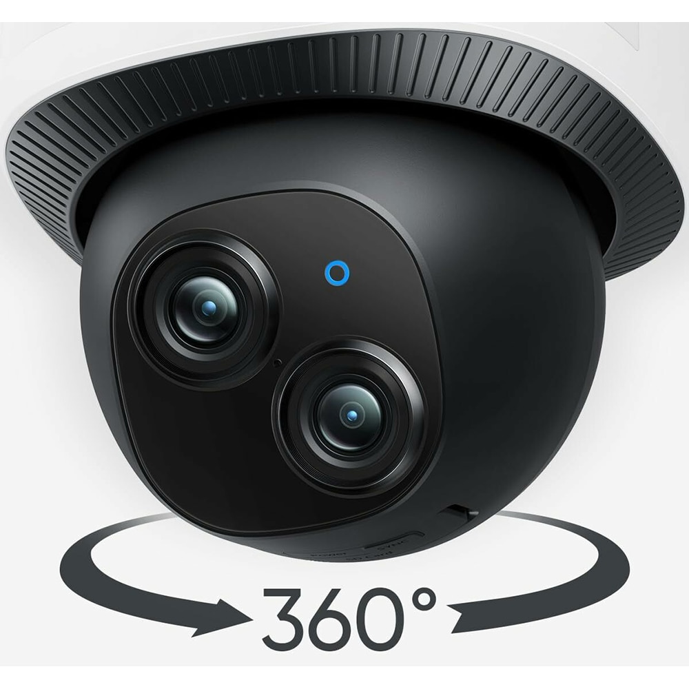 Camera IP Wireless exterior eufyCam Edge 2 FloodLight E340, 3K, IR, Night Vision, alb