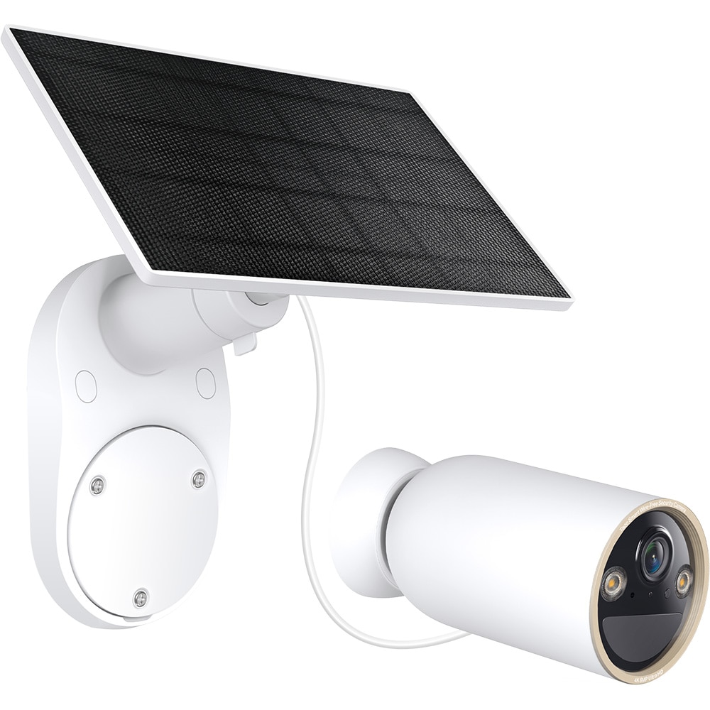 Kit camera IP Wireless exterior TP-LINK Tapo C460, 8MP, 2160 p, IP65, IR, Night Vision, alb