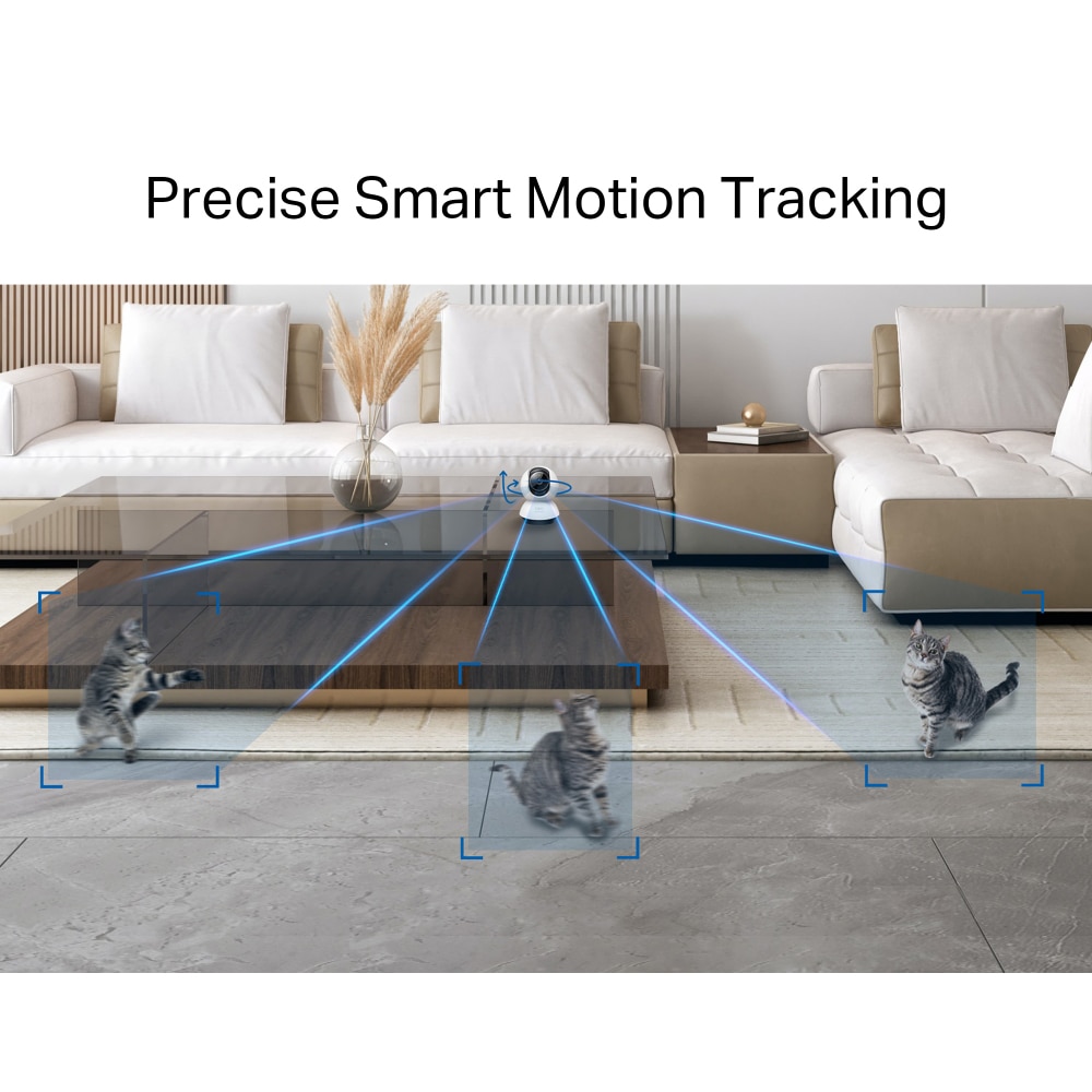 Camera IP Wireless TP-LINK TC72, 1440p, IR, Night Vision, alb