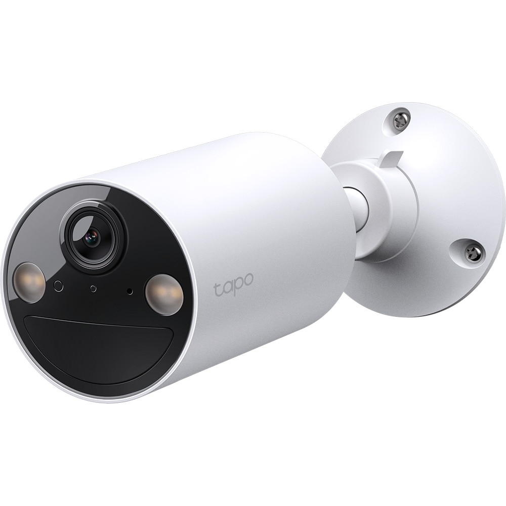 Kit camera IP Wireless exterior TP-LINK Tapo TC82, 3MP, 1296 p, IP65, IR, Night Vision, alb
