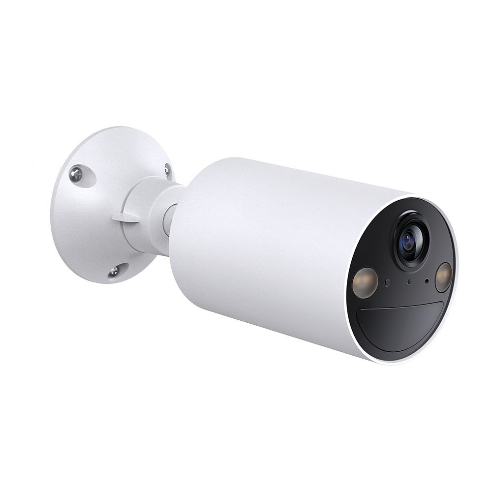 Kit camera IP Wireless exterior TP-LINK Tapo TC82, 3MP, 1296 p, IP65, IR, Night Vision, alb