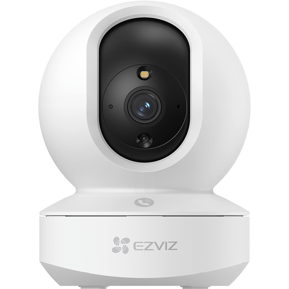 Camera IP Wireless interior EZVIZ TY1, 4K, IR 10m, Night Vision, Detectarea miscarilor, Urmarire Inteligenta, Type-C, alb