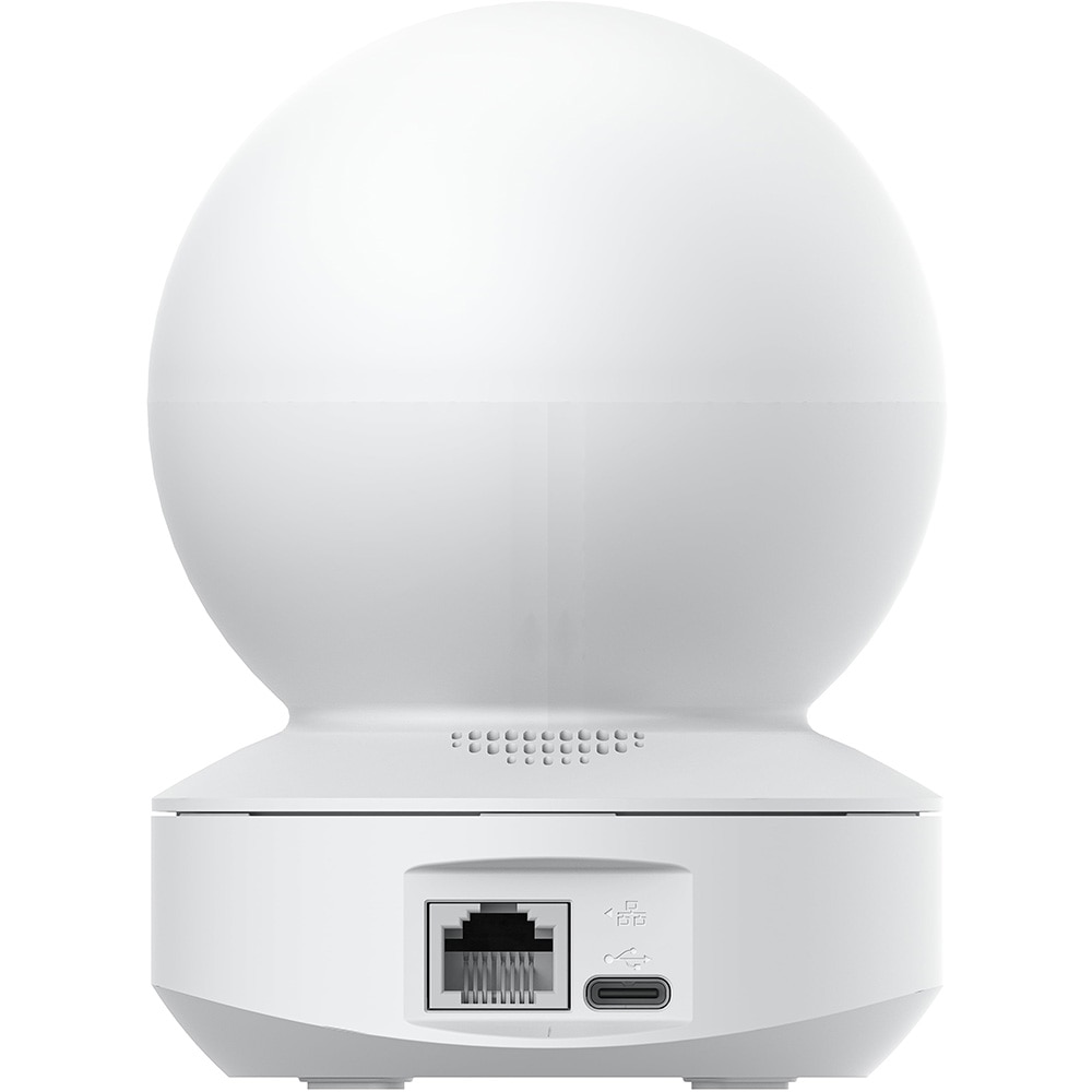 Camera IP Wireless interior EZVIZ TY1, 4K, IR 10m, Night Vision, Detectarea miscarilor, Urmarire Inteligenta, Type-C, alb