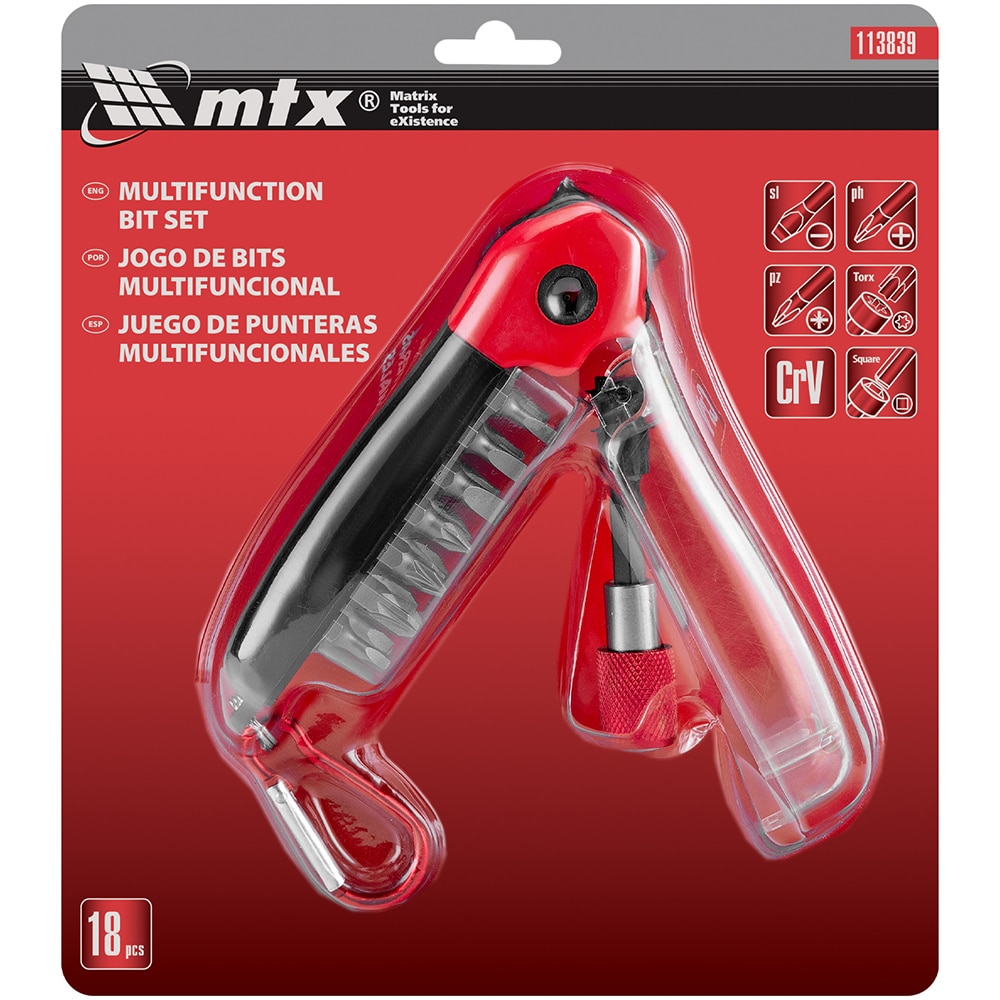 Set biti multifunctionali MTX, 18 piese