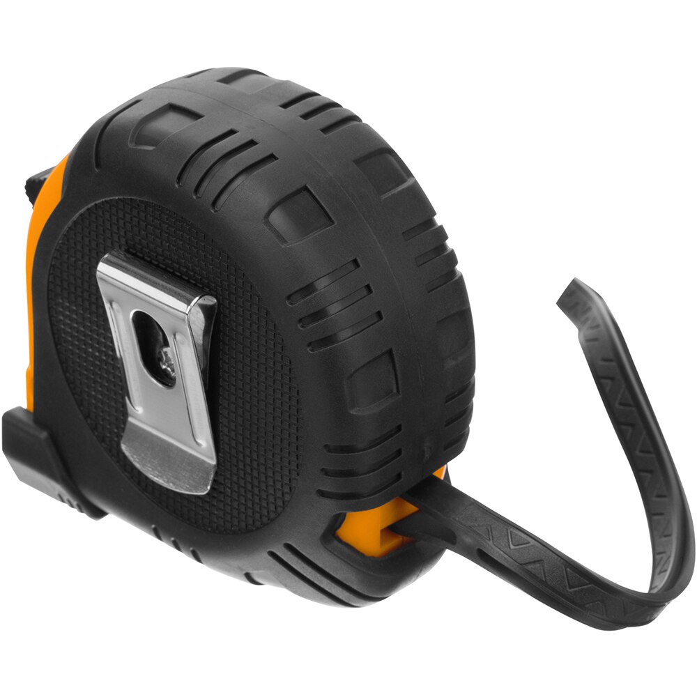 Ruleta elastica SPARTA 313127, 5m x 18 mm, plastic, negru