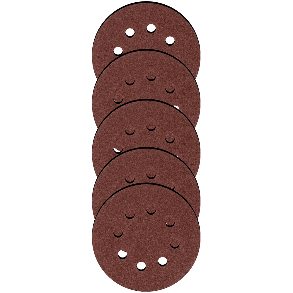 Disc abraziv MTX 738069, perforat, P120, 125mm, 5 bucati