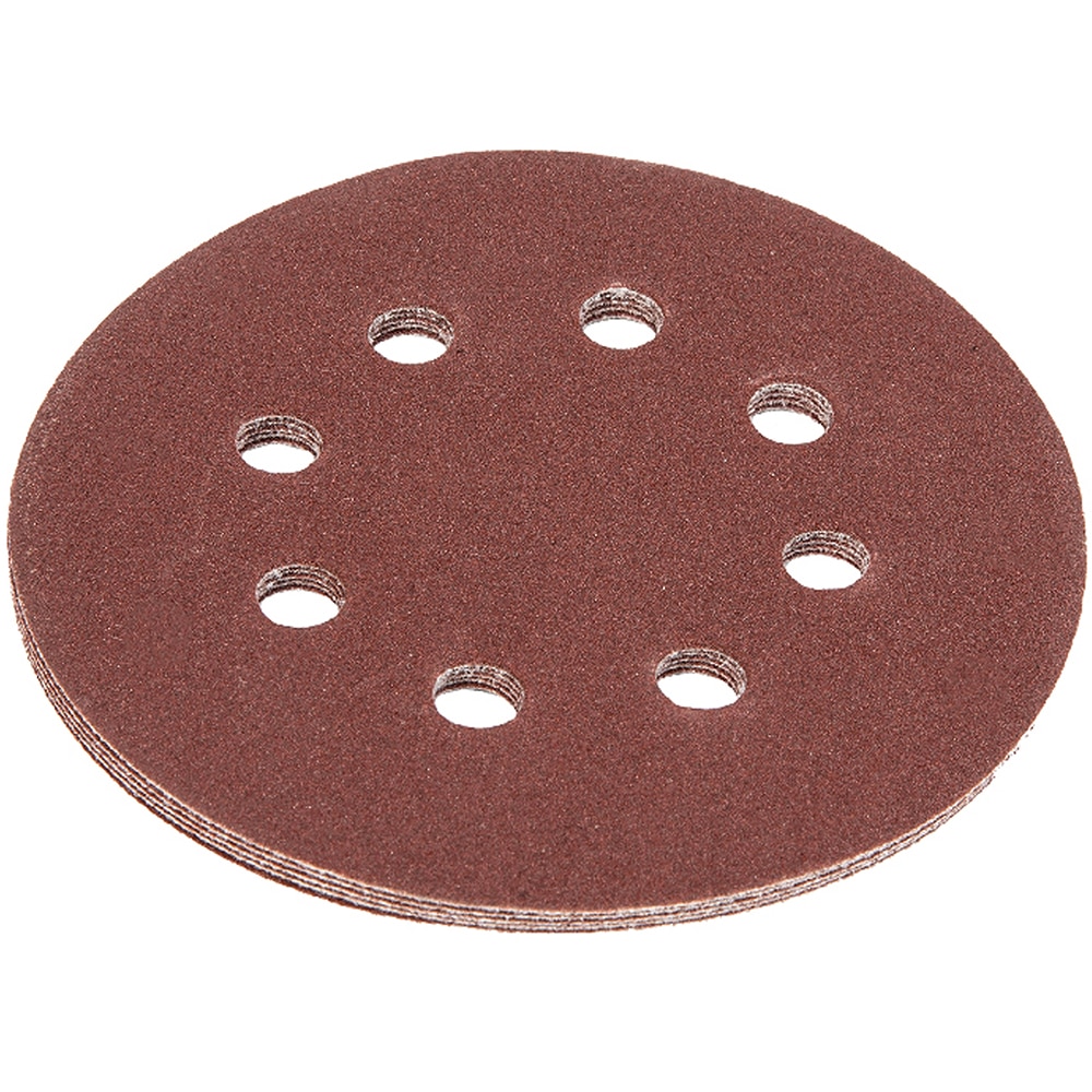 Disc abraziv MTX 738069, perforat, P120, 125mm, 5 bucati