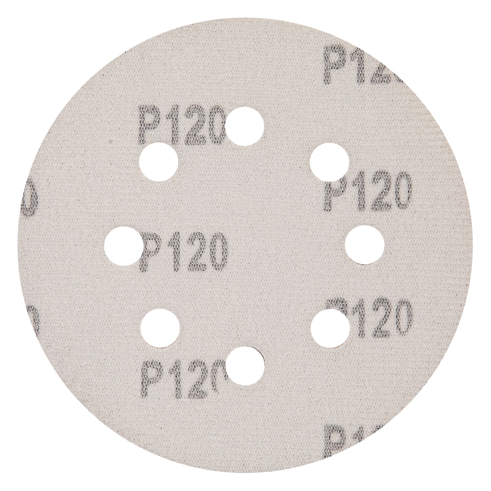 Disc abraziv MTX 738069, perforat, P120, 125mm, 5 bucati