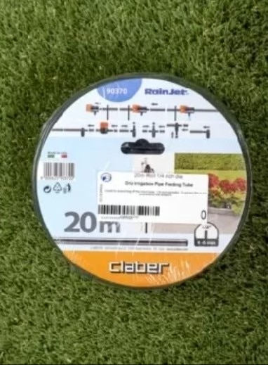 Furtun de gradina Claber, lungime 20 m, diametru 4-6 mm (racord 1/4)