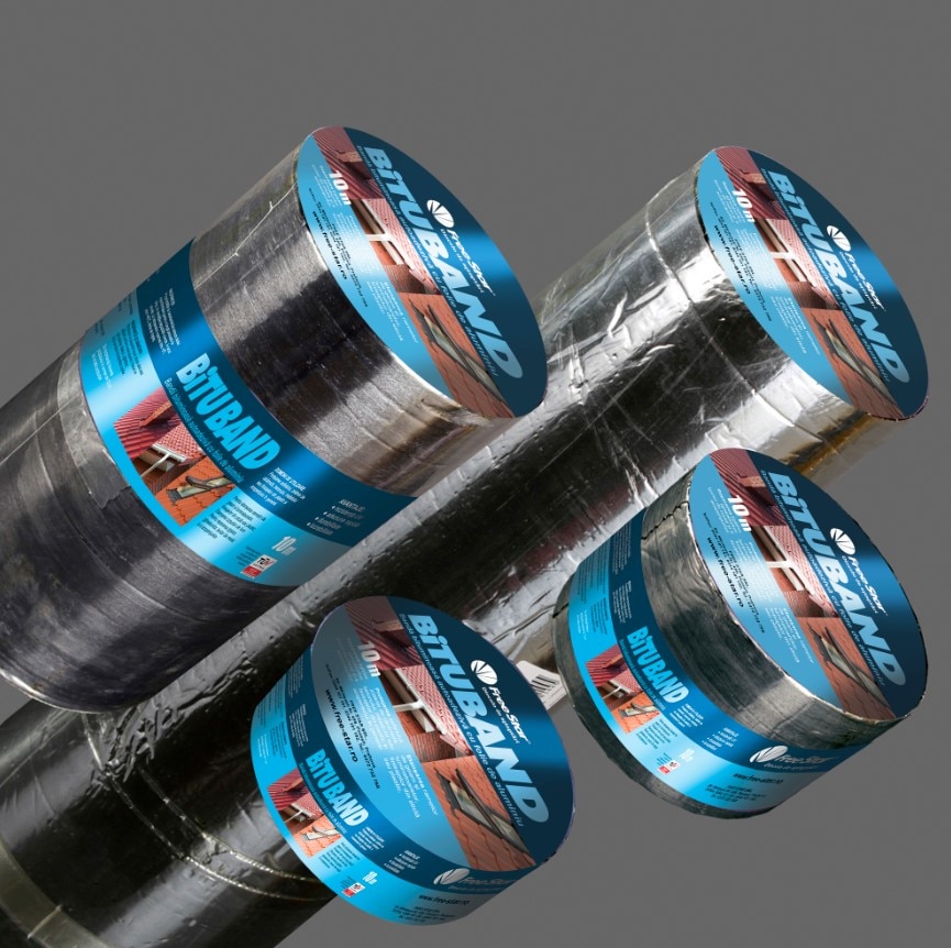 Banda imbinare etansanta, Gri, 30 cm x 10 m  Bituband