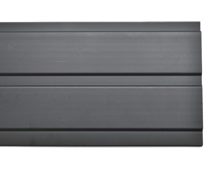 Lambriu antracit, 12.5 cm X 3m, 3.75 mp