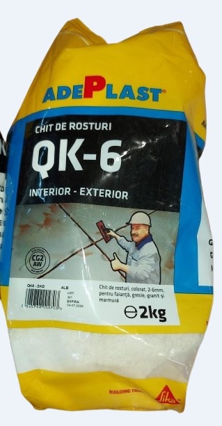 Chit rosturi, interior-exterior, QK 6, alb, 2 kg  Adeplast