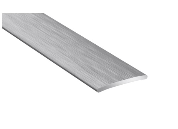 Profil de trecere parchet, Aluminiu Anod, Br Gri,  20 x 1860