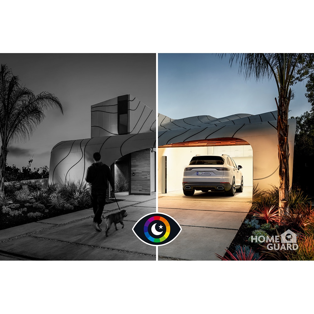 Camera de supraveghere Wireless HOMEGUARD HGWBK355, 2K 1296p, IR, Night Vision, alb