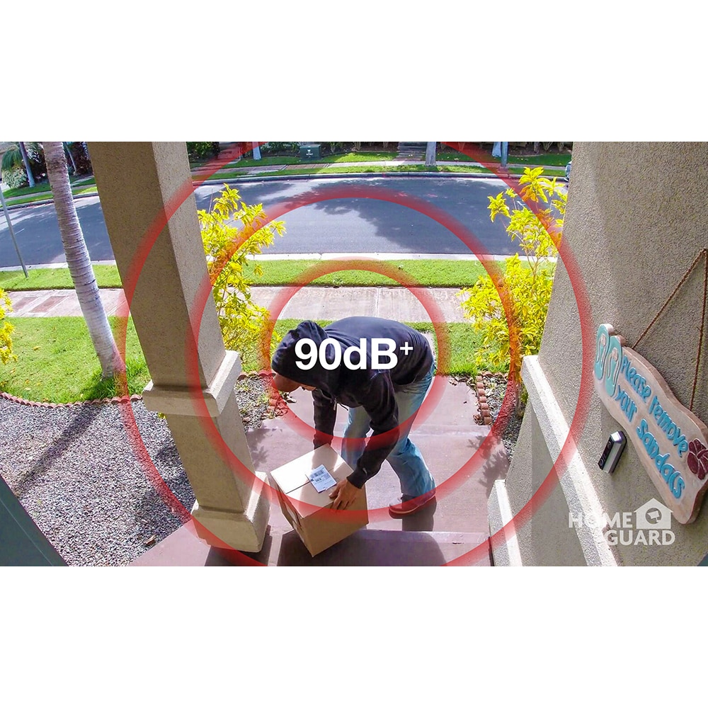 Camera de supraveghere Wireless HOMEGUARD HGWBK355, 2K 1296p, IR, Night Vision, alb