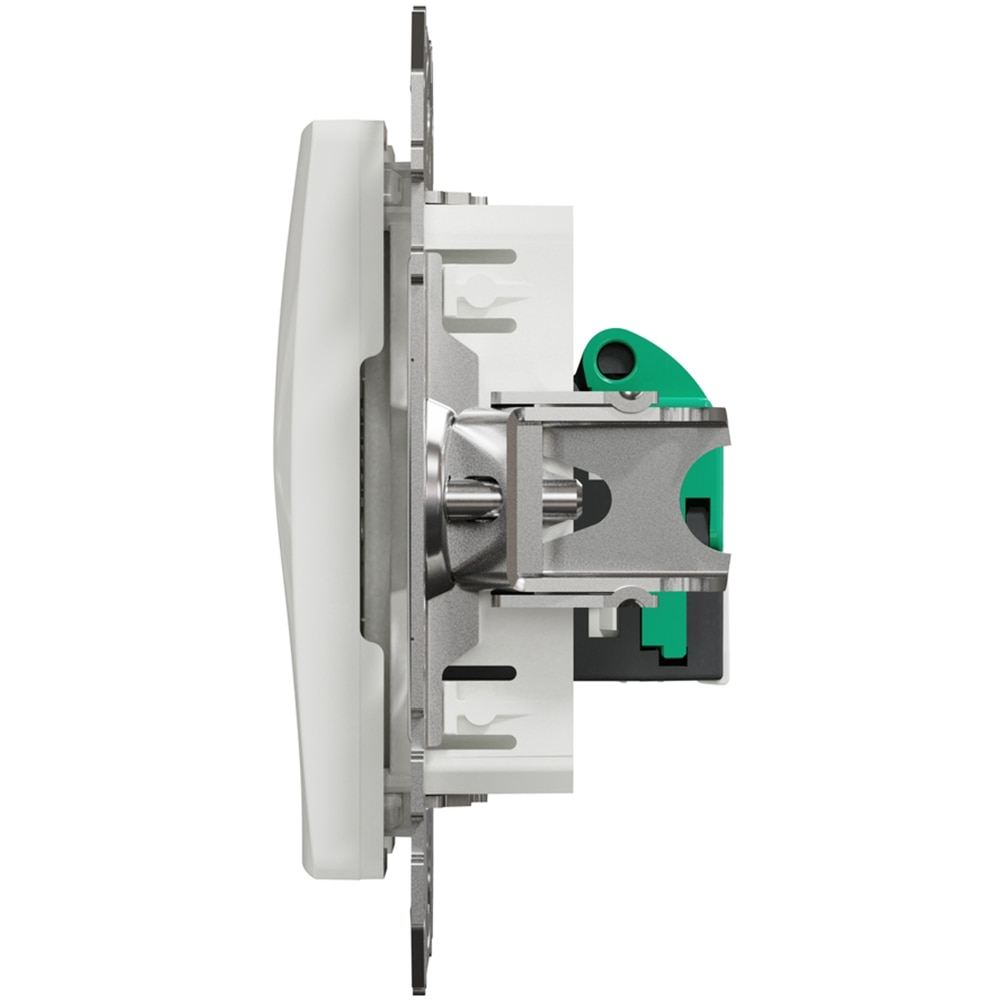 Priza internet SCHNEIDER Sedna Design SDD111451, RJ45 Cat5E UTP, alb