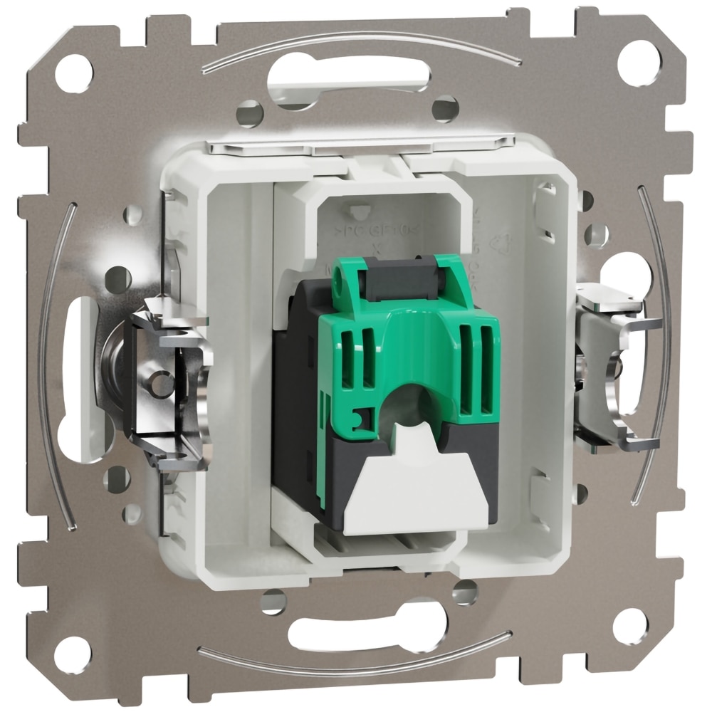 Priza internet SCHNEIDER Sedna Design SDD111451, RJ45 Cat5E UTP, alb