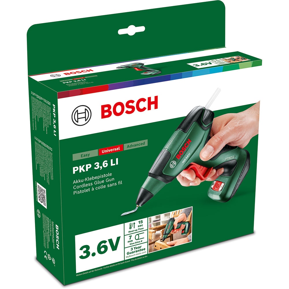 Pistol de lipit BOSCH PKP 3.6 LI, 1.5Ah