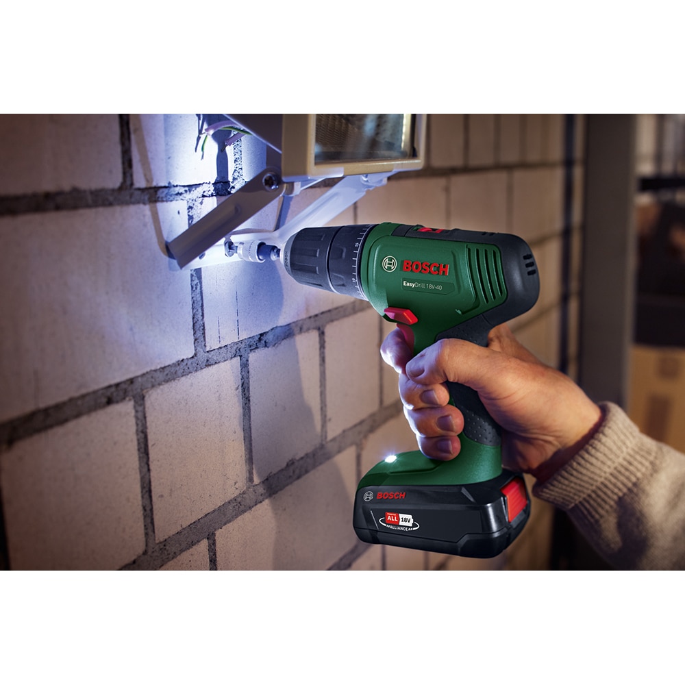 Masina de gaurit si insurubat (bormasina) BOSCH EasyDrill 18V-40 F.A., 1630rpm, mandrina Rapida, 32nm, fara acumulator