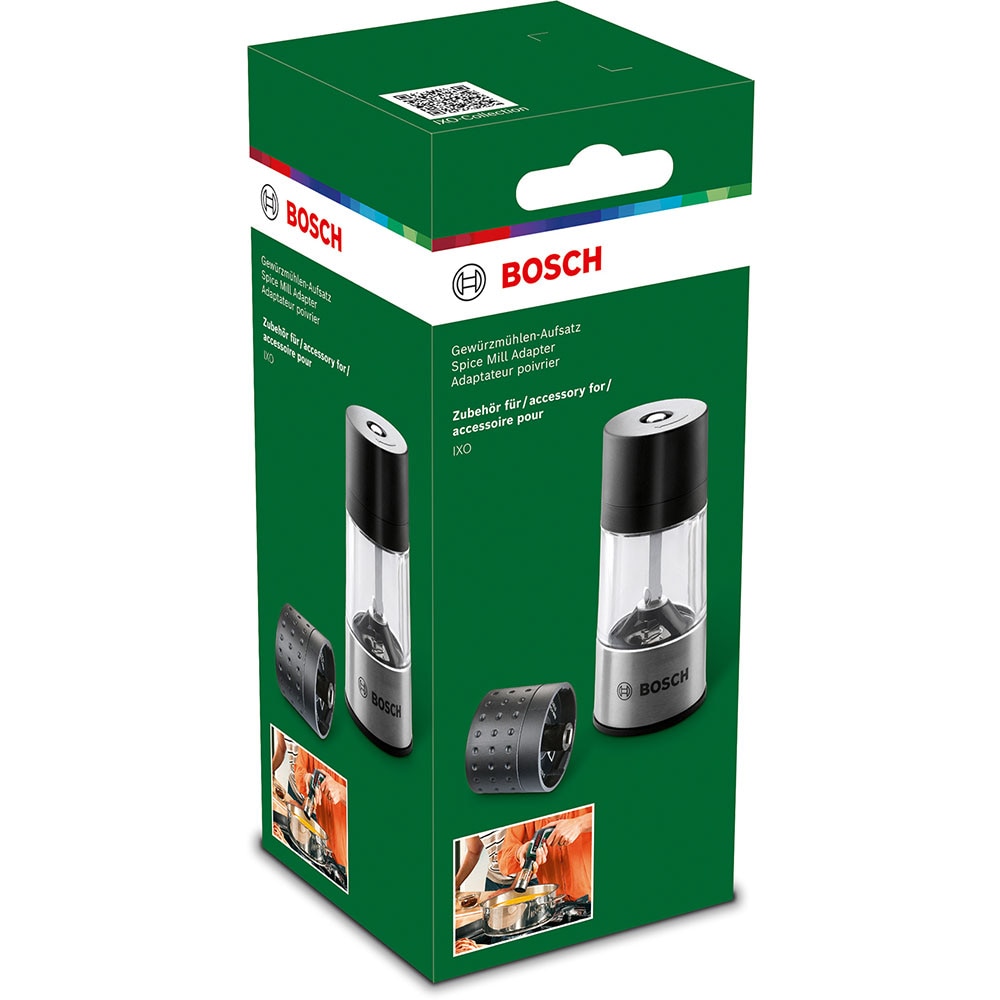 Rasnita pentru condimente BOSCH IXO Collection, compatibil IXO 7, negru