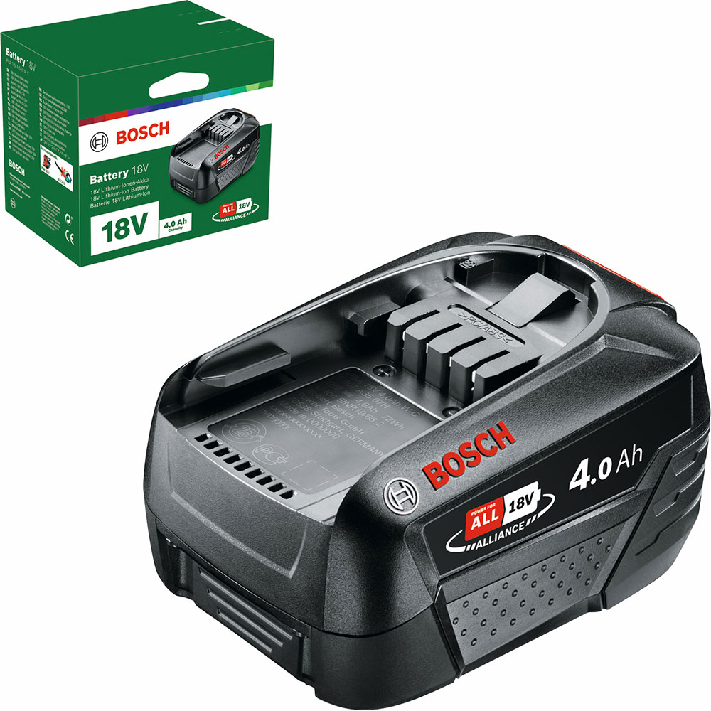 Acumulator pentru scule electrice BOSCH PBA, 18V, 4AH, Li-Ion