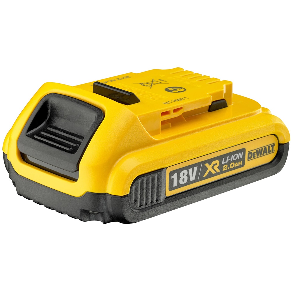 Masina de gaurit si insurubat (bormasina) DEWALT DCD795D2, 18V, 2Ah, 360W, 2000RPM, mandrina rapida 13mm, 2 acumulatori