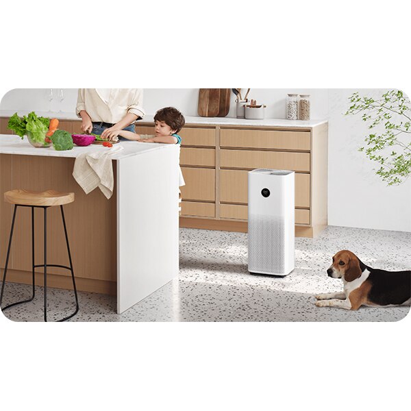 Purificator aer XIAOMI Smart Air Purifier 4 Pro, 50W, Hepa, Wi-Fi, alb