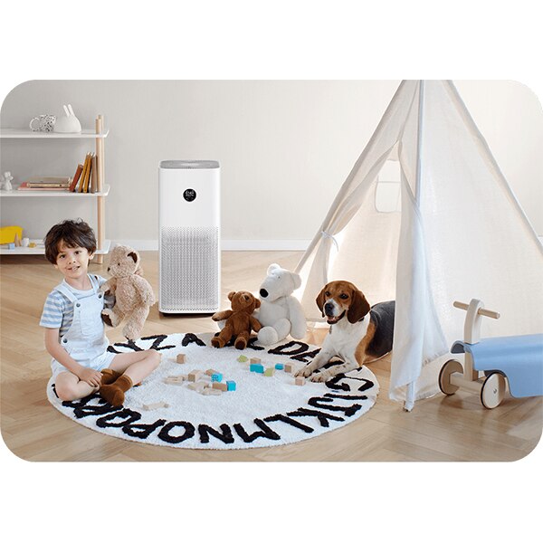 Purificator aer XIAOMI Smart Air Purifier 4 Pro, 50W, Hepa, Wi-Fi, alb