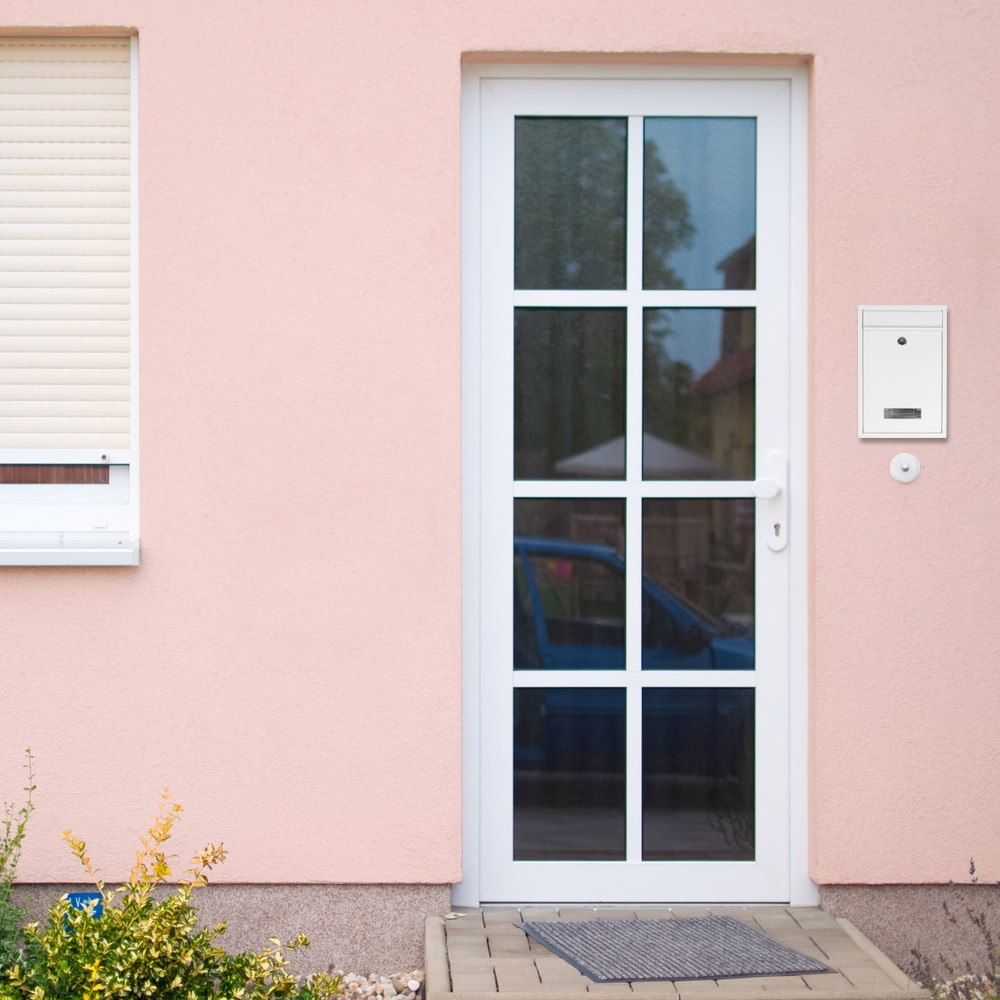 Cutie postala ROTTNER Tarvis, Inchidere cheie, 90 x 215 x 320 mm, alb