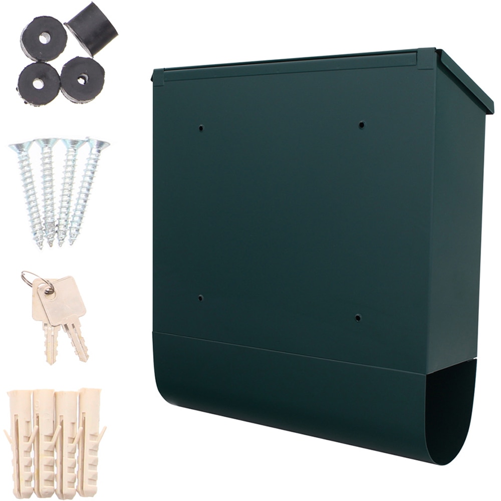 Cutie postala ROTTNER Villa Spezial, Inchidere cheie, 115 x 365 x 415 mm, verde