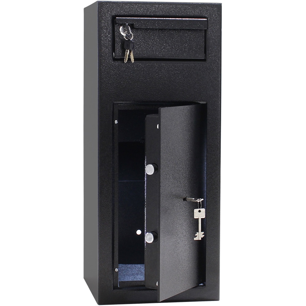 Seif ROTTNER Cashmatic, Inchidere cheie, 260 x 251 x 600 mm, negru