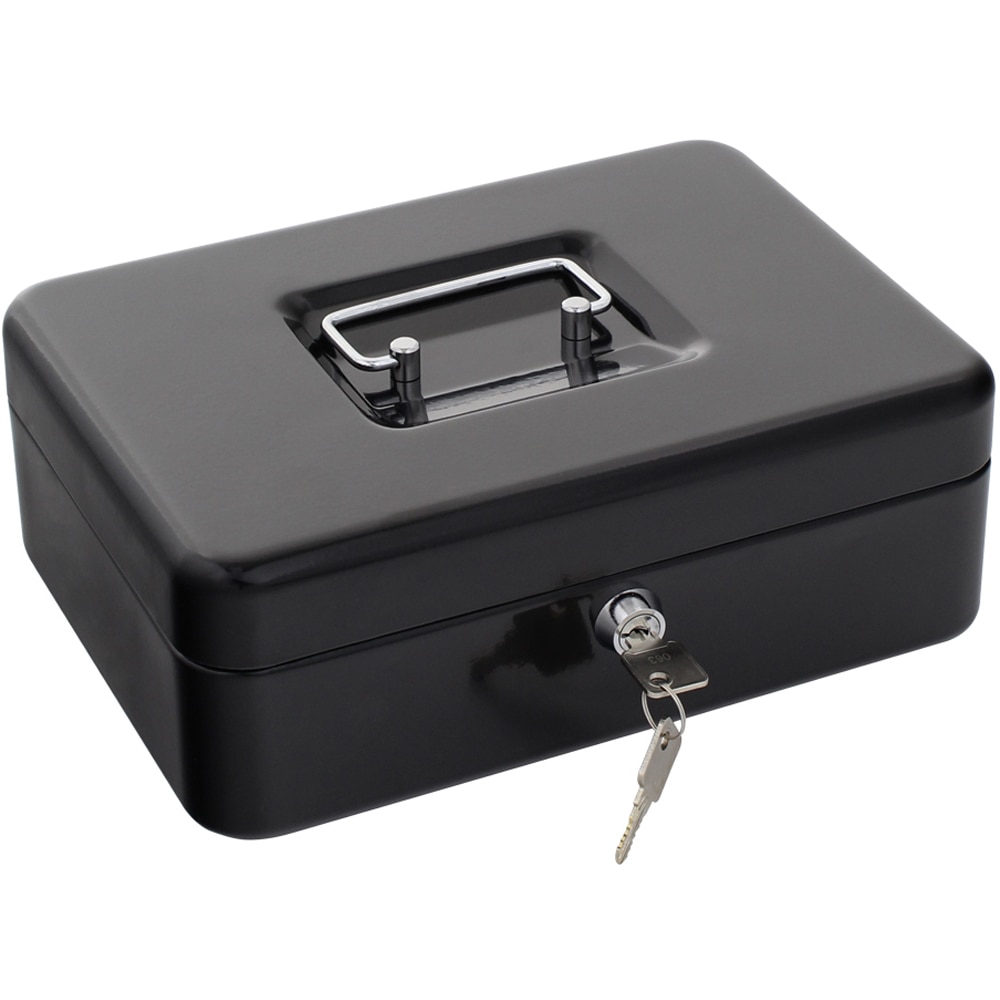 Caseta de valori ROTTNER Home Star Cash 3, Inchidere cheie, 185 x 250 x 90 mm, negru