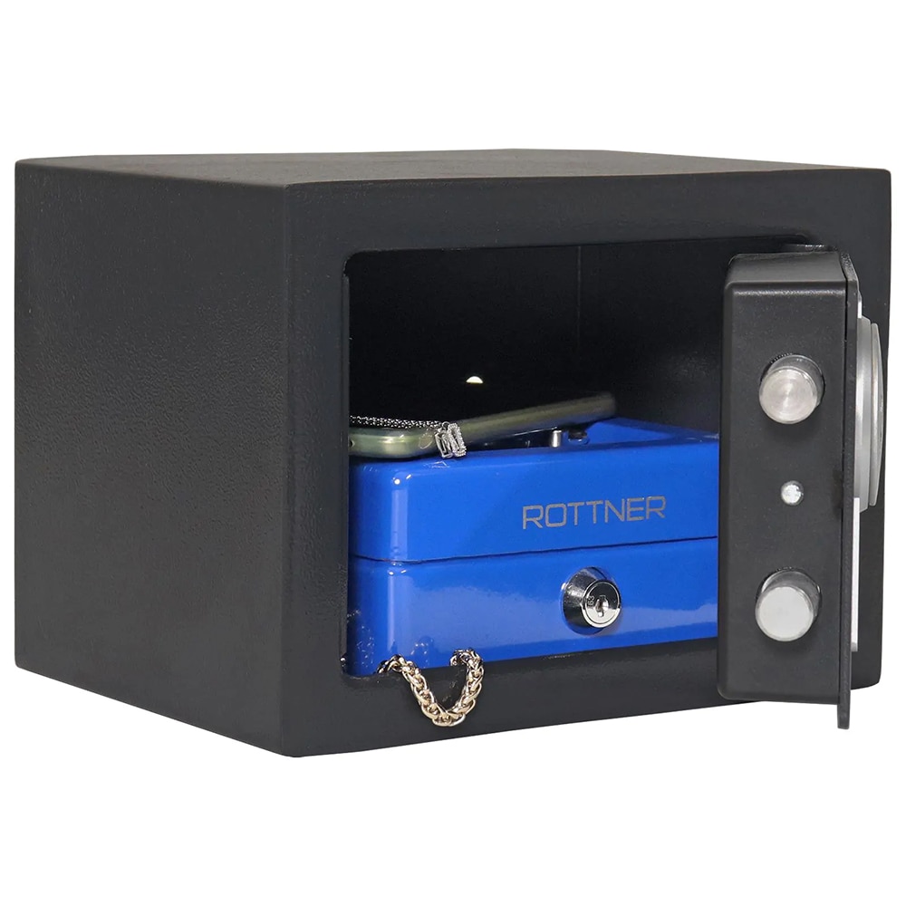 Seif mobila ROTTNER Jupiter 1, inchidere electronica, 170 x 230 x 170mm, antracit