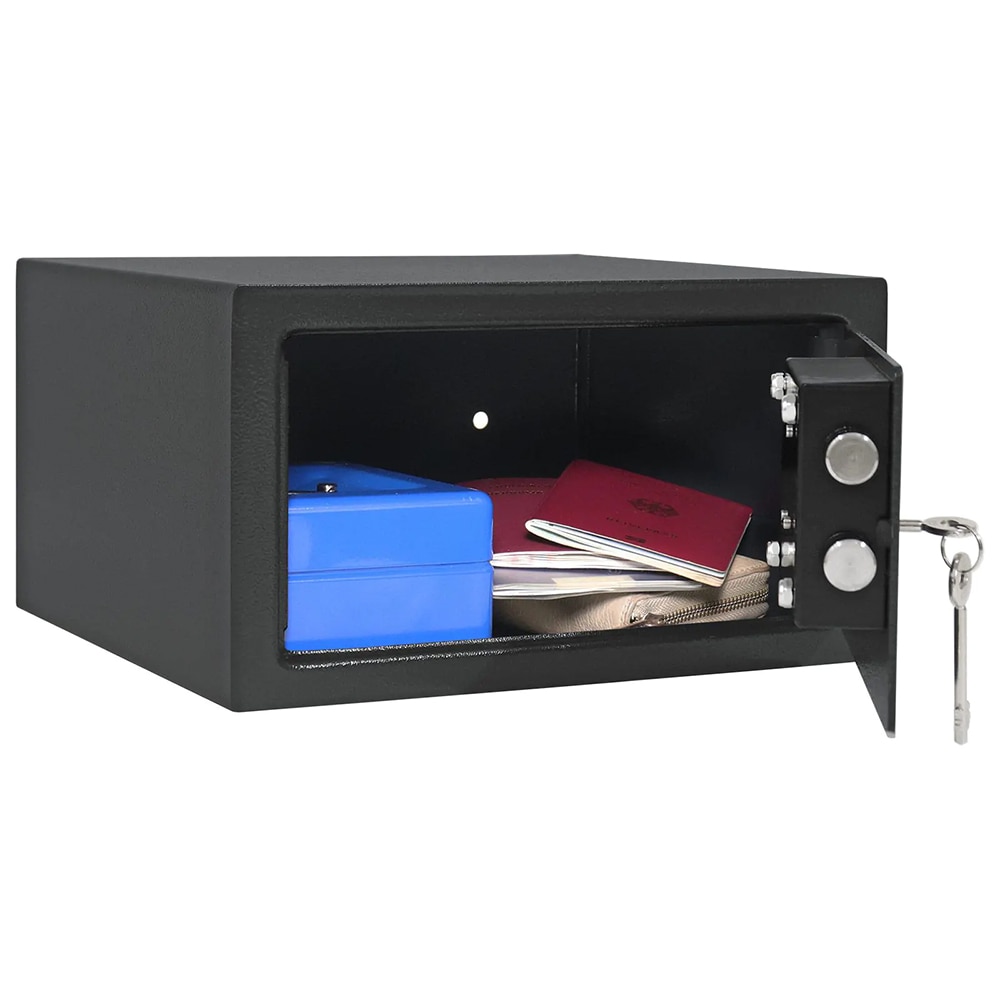 Seif mobila ROTTNER Jupiter 2, inchidere cheie, 170 x 310 x 280mm, antracit