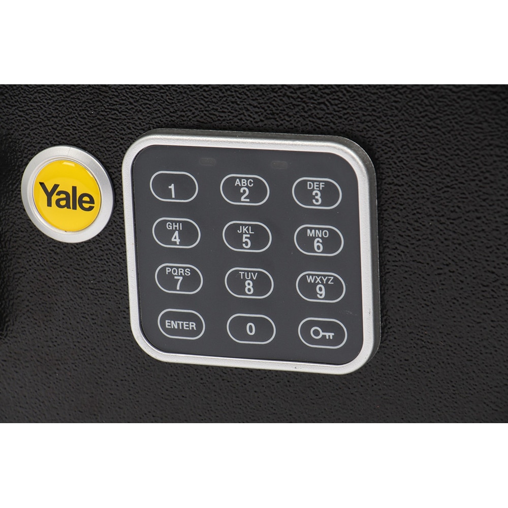Seif rezidential YALE YSV/250/DB1, Inchidere electronica, 250 x 350 x 250 mm, negru