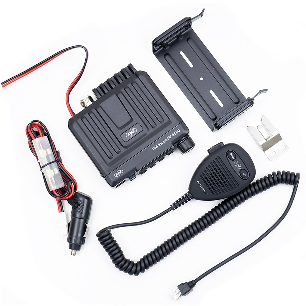 Statie radio CB PNI Escort HP 6550, 4W, ASQ reglabil, modul ecou