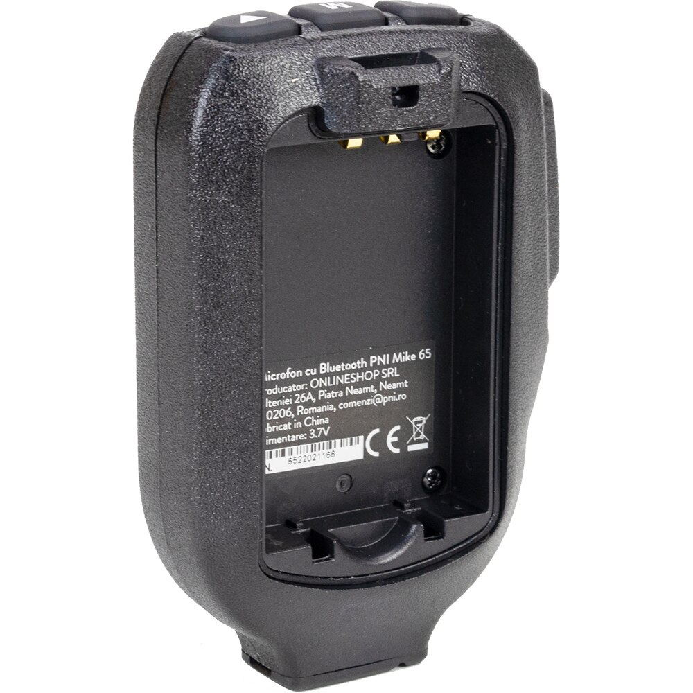 Microfon cu 2 pini pentru statie radio PNI MIKE 65, Bluetooth