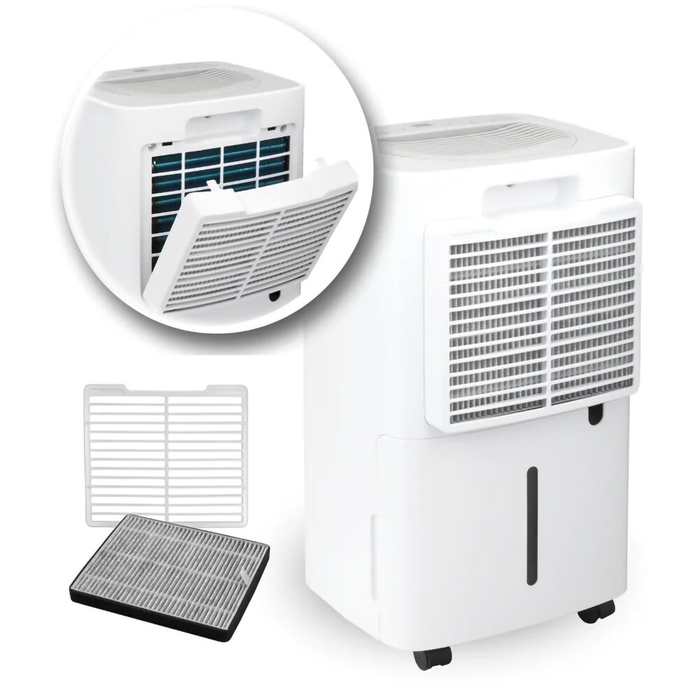 Dezumidificator aer TURBIONAIRE Senso 12 SG Clean, 12l/zi, 185W, 36dB, 120 m/h, Timer, alb