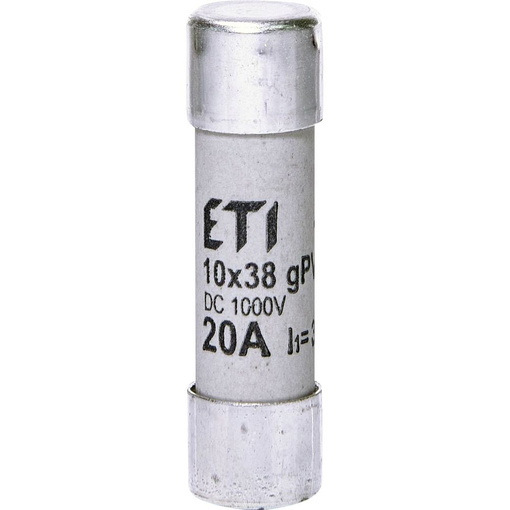 Siguranta fuzibila ETI 002625085, CH10x38 gPV 20A/1000V DC
