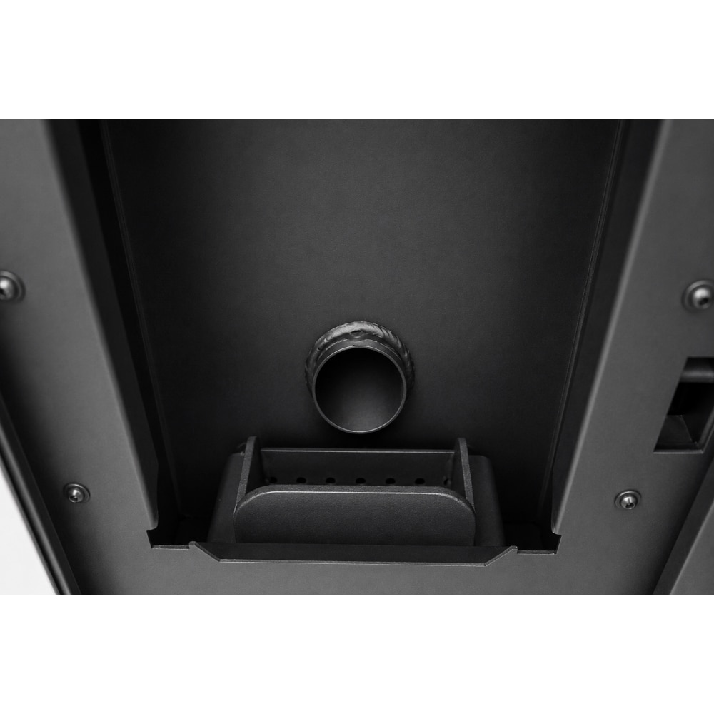 Cazan pe peleti FORNELLO Serena B, 25 kW, 55 x 68 x 102 cm, pompa de circulatie, vas expansiune, telecomanda, Wi-Fi, negru