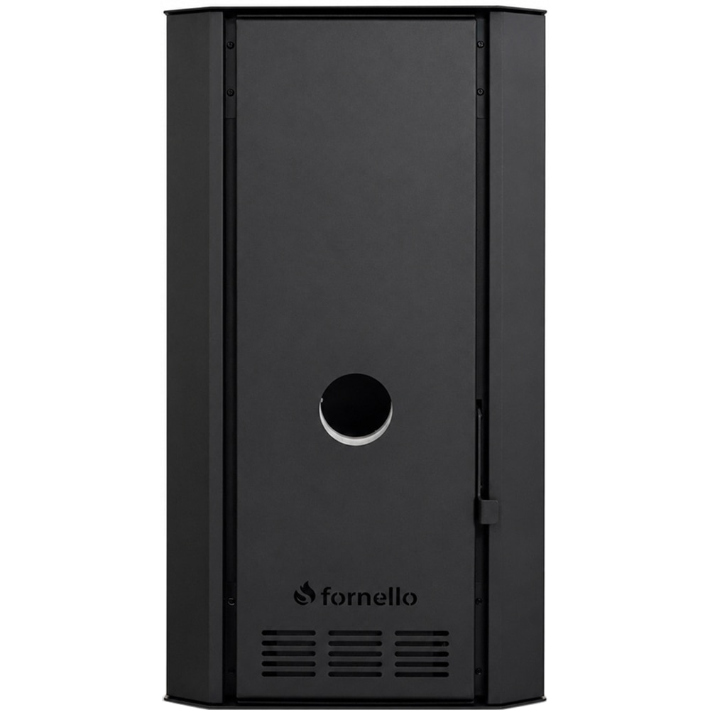 Cazan pe peleti FORNELLO Serena B, 25 kW, 55 x 68 x 102 cm, pompa de circulatie, vas expansiune, telecomanda, Wi-Fi, negru