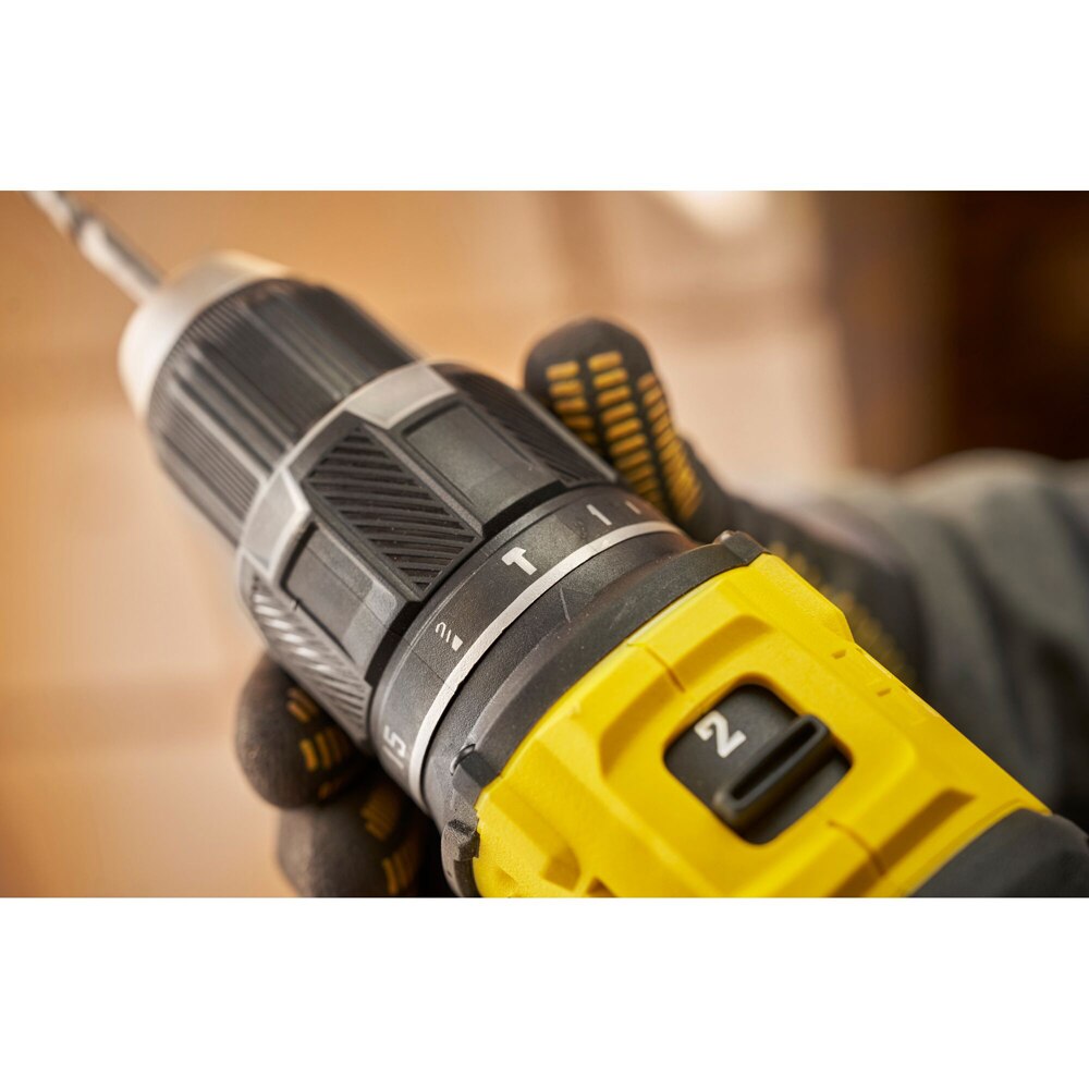 Masina de gaurit cu percutie STANLEY FATMAX SFMCD716D, 18V, 2Ah, Brushless, Li-Ion