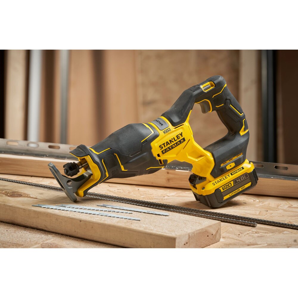 Fierastrau sabie STANLEY FATMAX SFMCS311M1T, 18V, 4Ah, Li-Ion